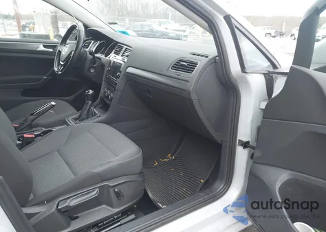 2019 Volkswagen Golf Sportwagen 1.8T S z USA, uszkodzony, nr VIN 3VW217AU1KM504800